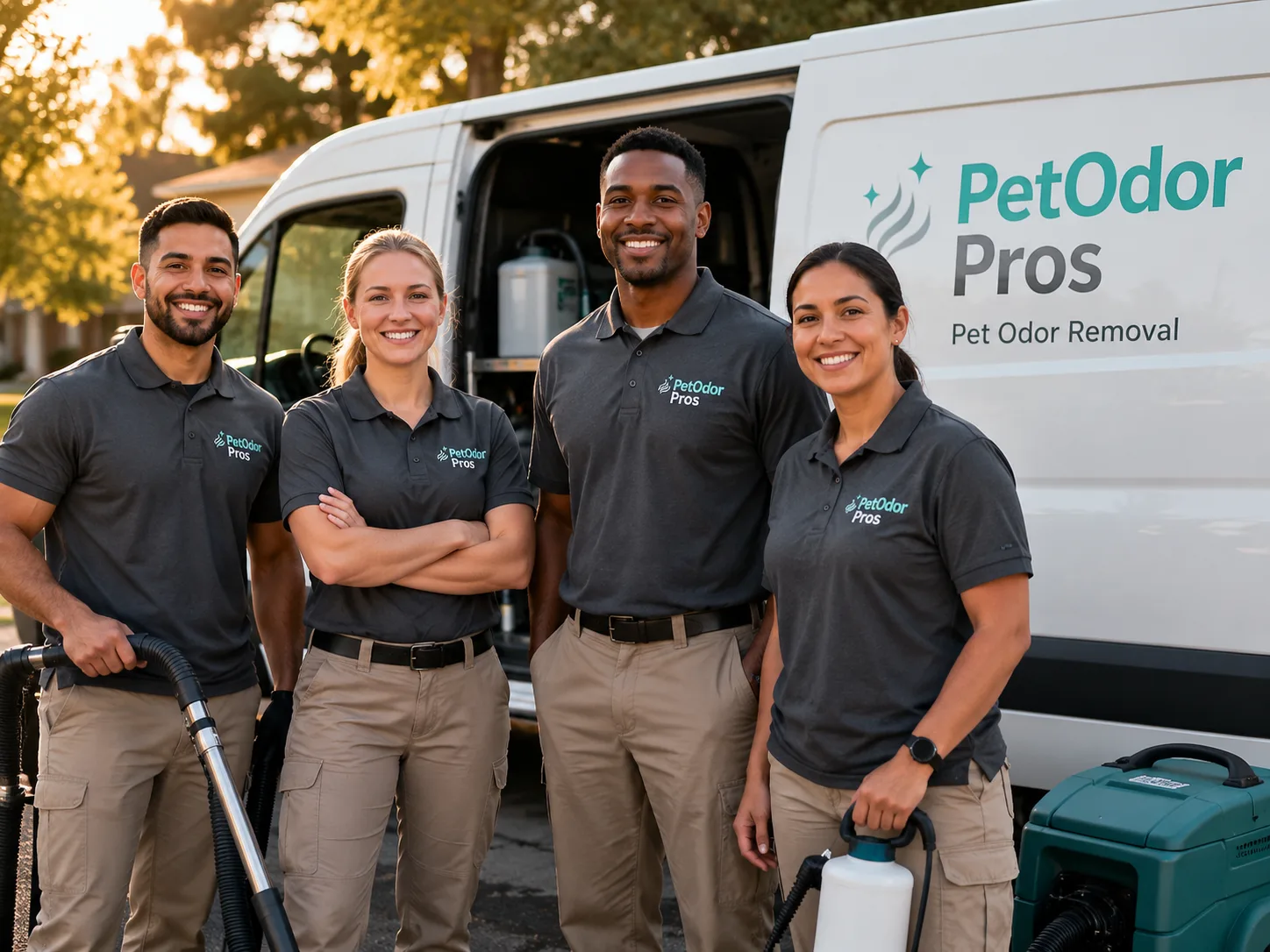 Pet Odor Removal team serving Mears, MI